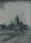 Noordijk.Willem Noordijk.Geb.1887-1970.Kerk van Eemnes